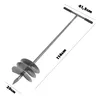 KADAX Handbohrer für Bodenbohrgerät 20 cm 200 mm Starker Produktbild-Vorschau 2