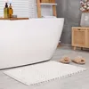 Bílá pletená koupelnová předložka 50x80 cm - savé plyšové Náhled obrázku produktu 2