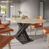 MetaloPro X-Frame Tischgestell, Stabile Metall Tischbeine Produktbild-Vorschau 1