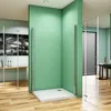 Duschkabine 76X76X185cm Duschabtrennung Dusche Duschwand Produktbild-Vorschau 3