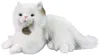 Mascotte Gatto Persiano Bianco Di Peluche Realistico Rappa Anteprima dell’immagine prodotto 1