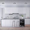 3 x Briloner LED Einbauleuchten Schwarz rund Ø12cm IP44 7W Productafbeelding-voorbeeld 5