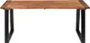 Tavolo da pranzo in legno massiccio di acacia 180 x 90 cm Anteprima dell’immagine prodotto 2