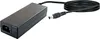 A black AC power adapter with a coiled black cable and a connector. Produktbild-Vorschau