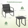COSTWAY 3tlg. Gartenmöbel Set, Balkonset mit sanfter Produktbild-Vorschau 7