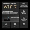 TP-Link BE3600 Wi-Fi 7, Wi-Fi 7 (802.11be), Dual-band (2.4 Podgląd zdjęcia produktu 6