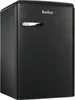 Amica - KS 15617 MS - Kühlschrank - Retro Desing - Schwarz Produktbild-Vorschau 2