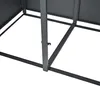 Close-up of the metal frame of a trash can enclosure. Náhled obrázku produktu
