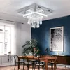 Kristall LED Deckenleuchte Kristalllampe K9 Edelstahl 36W Produktbild-Vorschau 5