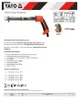 Yato YT-82190, Tepelná rezačka, Rukoväť, Oranžová, Oceľ, Náhľad obrázku produktu 10