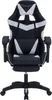 Gaming Stuhl Krit Eco Schwarz-Weiß Produktbild-Vorschau 3