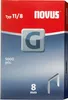 Graffetta a filo piatto tipo G 11 W10,6xL10mm Larghezza Anteprima dell’immagine prodotto 6