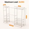 Porte-vêtements robuste extensible, dimensions 240 x 40 x Voir les images du produit 2