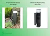 Novatool Pollerleuchte mit Steckdose 2-fach Anthrazit rund Produktbild-Vorschau 4