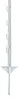 Electra Kunststoffpfahl 105 cm mit Doppeltritt - weiß - 10 Produktbild-Vorschau 2