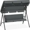 JOIEYOU Hollywoodschaukel 3 Sitzer Gartenschaukel mit Produktbild-Vorschau 1