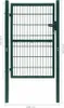 2D Portail de clôture (portail individuel) vert 106 x 190 Voir les images du produit 8