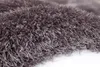 Qiyano Teppich Hochflor Shaggy modern uni für Wohnzimmer Produktbild-Vorschau 3