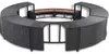 vidaXL Whirlpool surround Black Poly-Rattan Náhled obrázku produktu 5