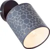 Brilliant Wandleuchte Lampe Spot Galance Schwarz/Blau max. Produktbild-Vorschau 1