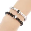 Bracelets Yin Yang Noir et Blanc - Équilibre et Harmonie Voir les images du produit 3