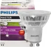 A product shot of a Philips LED light bulb and its packaging. Náhľad obrázku produktu