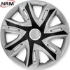 NRM Radkappen SUPERNORVA BICOLOR, Schwarz/Silber 16" Zoll. Produktbild-Vorschau 1