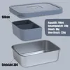 Brotdose Kinder Edelstahl mit Einsatz, BPA frei, Lunchbox, Produktbild-Vorschau 3