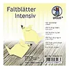 Faltblätter Intensiv Uni 10x10cm VE=100 Blatt hellgelb Produktbild-Vorschau 2
