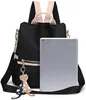 Damen Rucksack, Cityrucksack leger, Nylon Schultertasche Produktbild-Vorschau 6