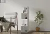 Skye Decor, Alin - White, Bücherregale, Weiß, 25 x 95 x 27 Produktbild-Vorschau 1