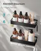 SONGMICS Duschablage ohne Bohren 2er Set, Rostfreies Produktbild-Vorschau 4