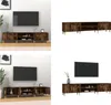 vidaXL TV Schrank Räuchereiche 180x31,5x40 cm Holzwerkstoff Produktbild-Vorschau 1