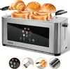 7MAGIC Toaster Edelstahl 4 Scheiben XXL 1400W mit Produktbild-Vorschau 1