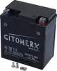 Gel-Batterie CIT YTX7L, 12 V 6 Ah, Pluspol rechts, DIN Produktbild-Vorschau 3