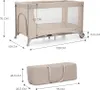 Kinderkraft JOY 2-en-1 Lit de voyage - Pliable en 5 Voir les images du produit 25