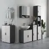 Armadietto specchio Kleankin, mobiletto da bagno con Anteprima dell’immagine prodotto 2