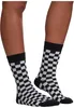 Ponožky Urban Classics Checker Socks 2-Pack black/white - Náhled obrázku produktu 1