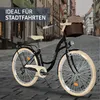 Milord Komfort Fahrrad Mit Korb Damenfahrrad Retro, 26 Produktbild-Vorschau 6