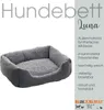 Hundebett Hundekissen Hundekorb 90x70x20 cm Haustierbett Produktbild-Vorschau 2