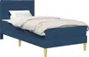 Bettrahmen Blau 80 x 200 cm Polyester Produktbild-Vorschau 1