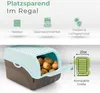 Novaliv, grote maat, 9 liter, turquoise, aardappelopslag, Productafbeelding-voorbeeld 6