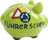 KCG Sparschwein Führerschein Keramik mit Stopfen 12x10cm Produktbild-Vorschau 1