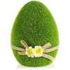com-four® 2x Dekofigur - Osterhase und Osterei mit Schleife Produktbild-Vorschau 4
