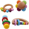 Hochet en bois, hochet pour bébé Voir les images du produit 2