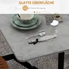 HOMCOM Esstisch, Küchentisch mit Rollen, Klapptisch für 4-6 Produktbild-Vorschau 7