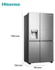 Hisense RS818N4TIC Side by Side - Voir les images du produit 19