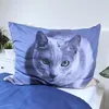 Dark Cat Baumwolle Bettwäsche – Bettbezug 140x200 cm & Produktbild-Vorschau 6