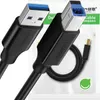 Cavo stampante Usb 3.0 A-B Ugreen Us210, 2M (nero) Anteprima dell’immagine prodotto 1