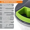 KRUMAD Manueller Zwiebel Zerkleinerer 500 ml, Gemüse Produktbild-Vorschau 3